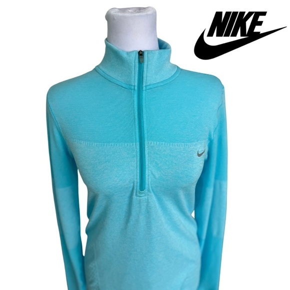 Nike Tops - Nike Dri Fit Running 1/4 Zip Long Sleeve 
Athletic Activewear Medium